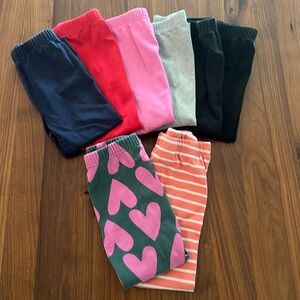 8 pack of Hanna Andersson leggings